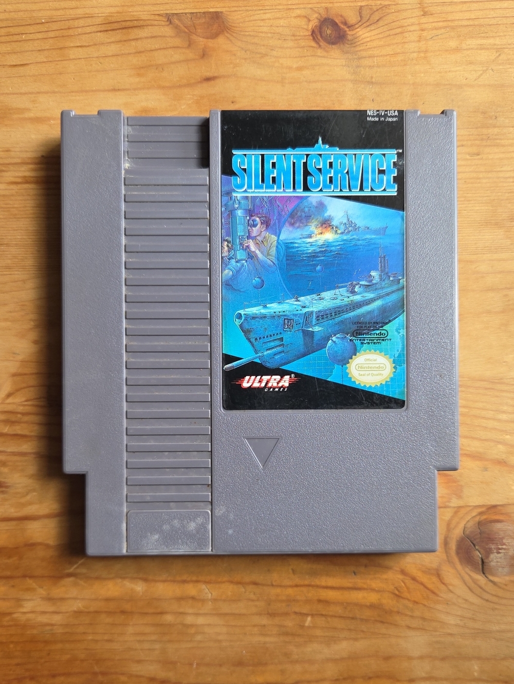 Silent Service Ultra (Nintendo NES, 189) Games Authentic Cartridge Only TESTED